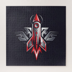 Raketenexplosionsrätsel Puzzle