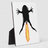 Raketenfrosch Fotoplatte (Seite)