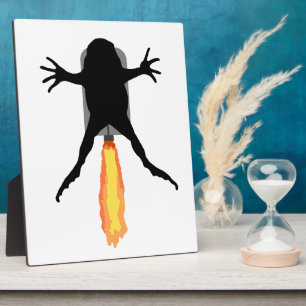 Raketenfrosch Fotoplatte