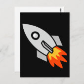Raketengeschenke Postkarte (Vorne/Hinten)