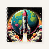 Raketenheft! Notizblock (Vorderseite)