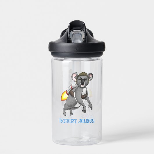 Raketenkoala Trinkflasche (Vorne)