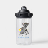 Raketenkoala Trinkflasche (Rückseite)