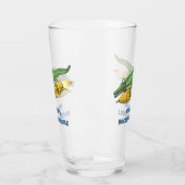 Raketenkrokodil Glas (Links)