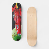 Raketenkunst-Skateboard Skateboard (Vorderseite)
