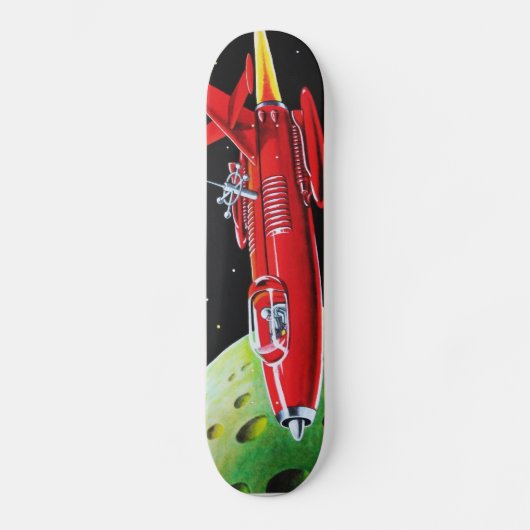 Raketenkunst-Skateboard Skateboard (Vorderseite)