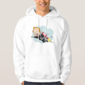 Raketenmann Hoodie (Vorderseite)