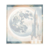 Raketenmoorraum Notizblock (Vorderseite)