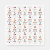 Raketenraumschiff Starter Individuelle Name Geburt Serviette (Vorderseite)