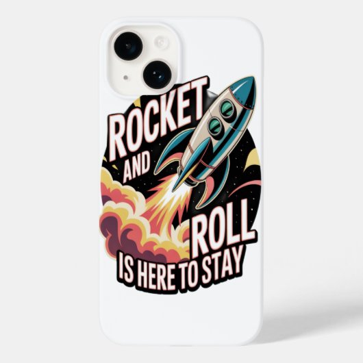 Raketenrolle Case-Mate iPhone hülle (Rückseite)