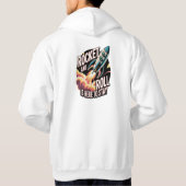 Raketenrolle  hoodie (Rückseite)