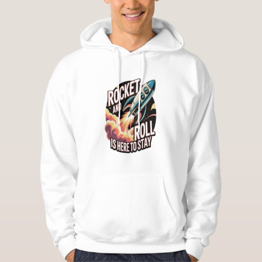 Raketenrolle  hoodie (Vorderseite)