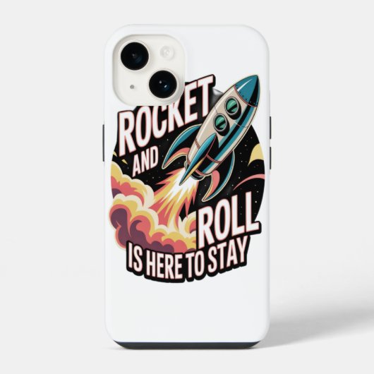 Raketenrolle iPhone hülle (Rückseite)