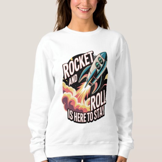 Raketenrolle sweatshirt (Vorderseite)