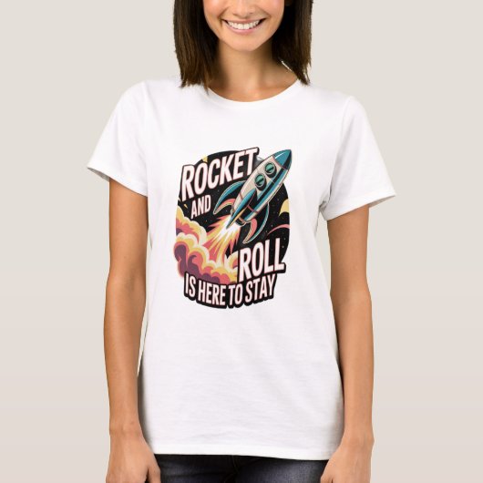 Raketenrolle T-Shirt (Vorderseite)