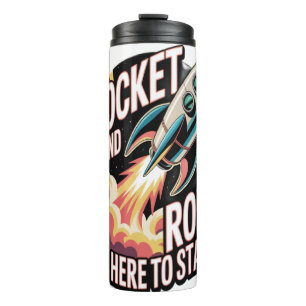 Raketenrolle thermosbecher