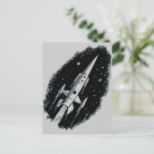 Raketenschiff X-11 Postkarte (Stehend Vorderseite)