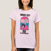Raketenstadt 3 T-Shirt (Vorderseite)