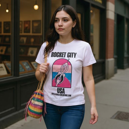 Raketenstadt 3 T-Shirt