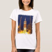Raketenstart der NASA T-Shirt (Vorderseite)