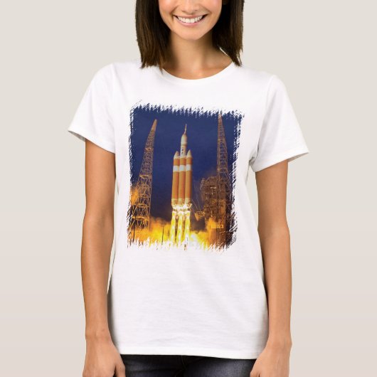 Raketenstart der NASA T-Shirt (Vorderseite)