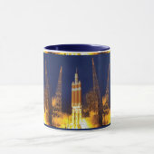 Raketenstart der NASA Tasse (Zentrum)