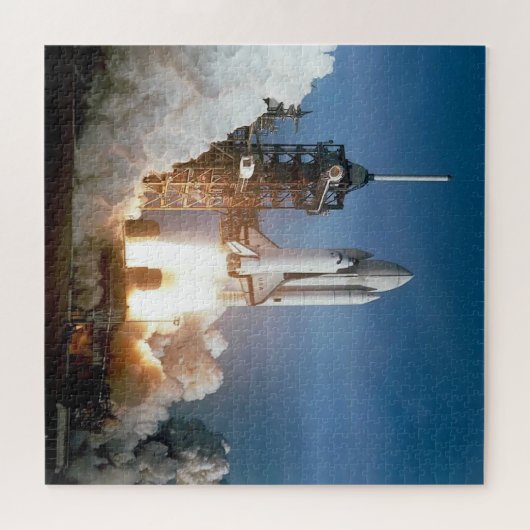 Raketenstart| Erreichen der Sterne Puzzle (Horizontal)