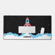 Raketenstart im Weltraum-Individuelle Name