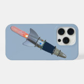 Raketenstart iPhone Hülle (Rückseite (Horizontal))