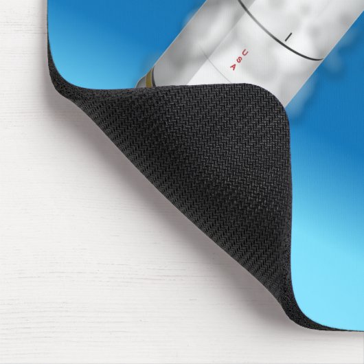 Raketenstart PAD Mousepad (Ecke)