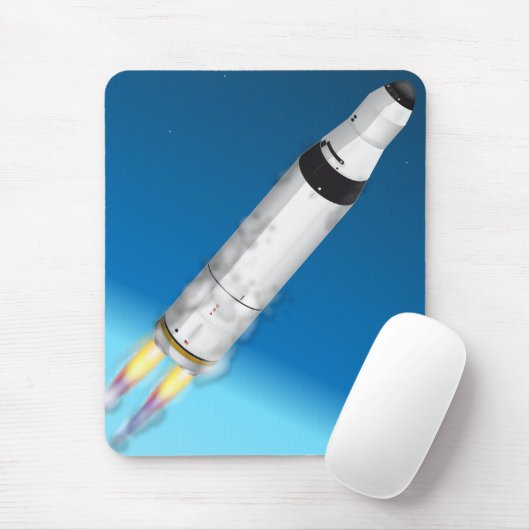 Raketenstart PAD Mousepad (Mit Mouse)