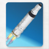 Raketenstart PAD Mousepad (Vorne)
