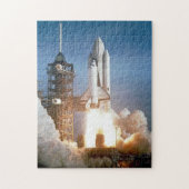 Raketenstart Puzzle (Vertikal)