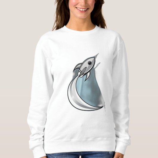 Raketenstart, Sweatshirt (Vorderseite)