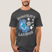 Raketenstart T-Shirt (Vorderseite)