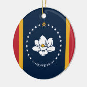 Raketenstütze neue Flagge usa vereinte Staaten Ame Keramik Ornament (Links)