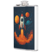 Raketentasche Flachmann (Links)