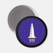Raketentechnik Magnet (Vorderseite/Rückseite)
