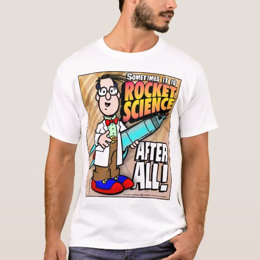 Raketentechnik T-Shirt (Vorderseite)