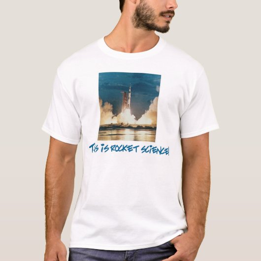 Raketentechnik T-Shirt (Vorderseite)