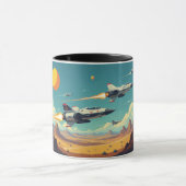 Raketenteile Tasse (Zentrum)