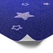 Raketentext Poster (Ecke)