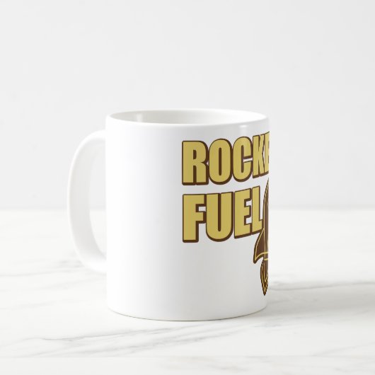 Raketentreibstoff Kaffeetasse (Vorderseite Links)