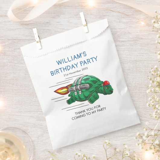 Raketenturve Geschenktütchen (Ausgeschnitten)