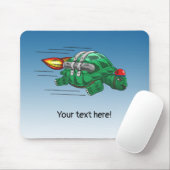 Raketenturve Mousepad (Mit Mouse)