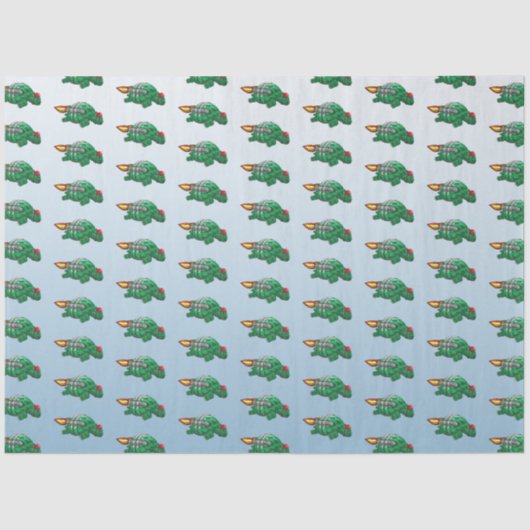 Raketenturve Seidenpapier (Vorderseite)