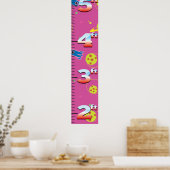 Raketenwachstumsdiagramm. Poster (Küche)