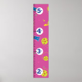 Raketenwachstumsdiagramm. Poster (Vorne)