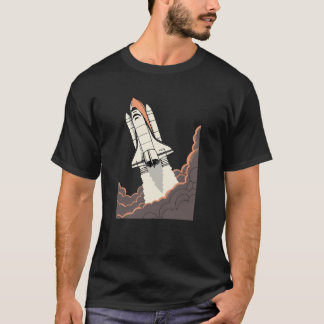 Raketenwerfer - Grafik-T - Shirt im explosiven Sti