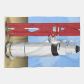 Raketenwerfer Küchentuch (Horizontal)